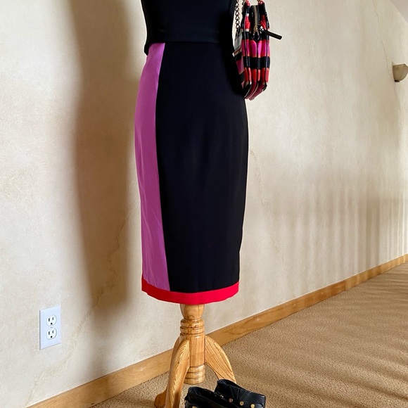 Ted Baker color block skirt - Picture 3 of 8